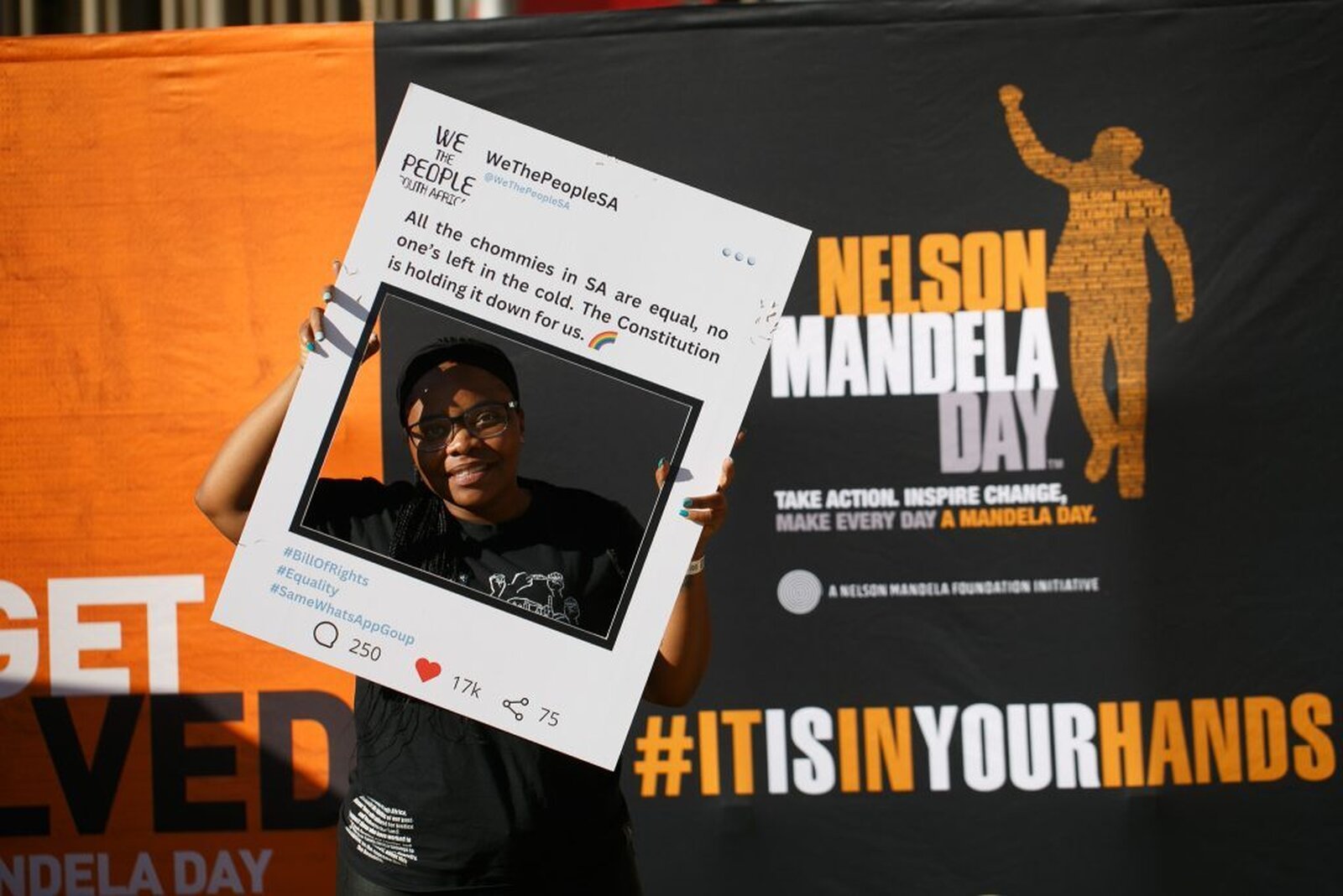 Mandela Day City Clean up gagl