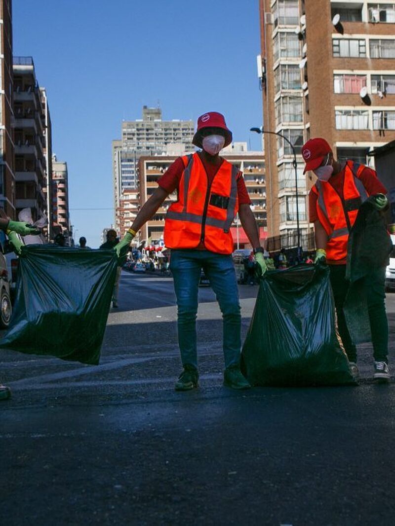Mandela Day City Clean up gal2