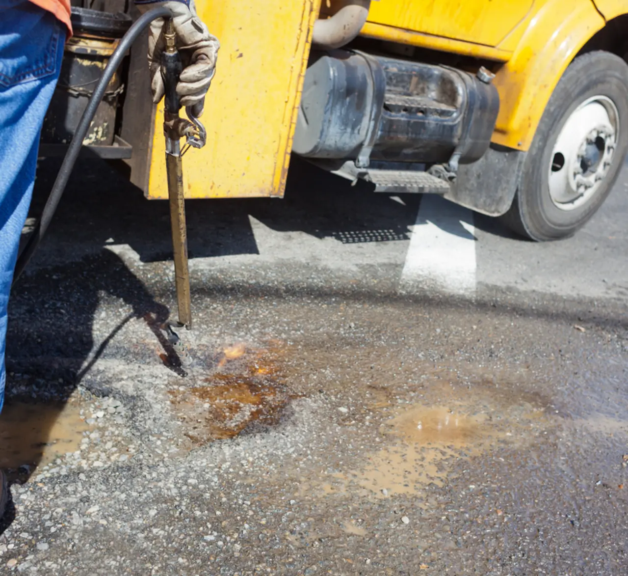 Pothole and sidewalk repairs