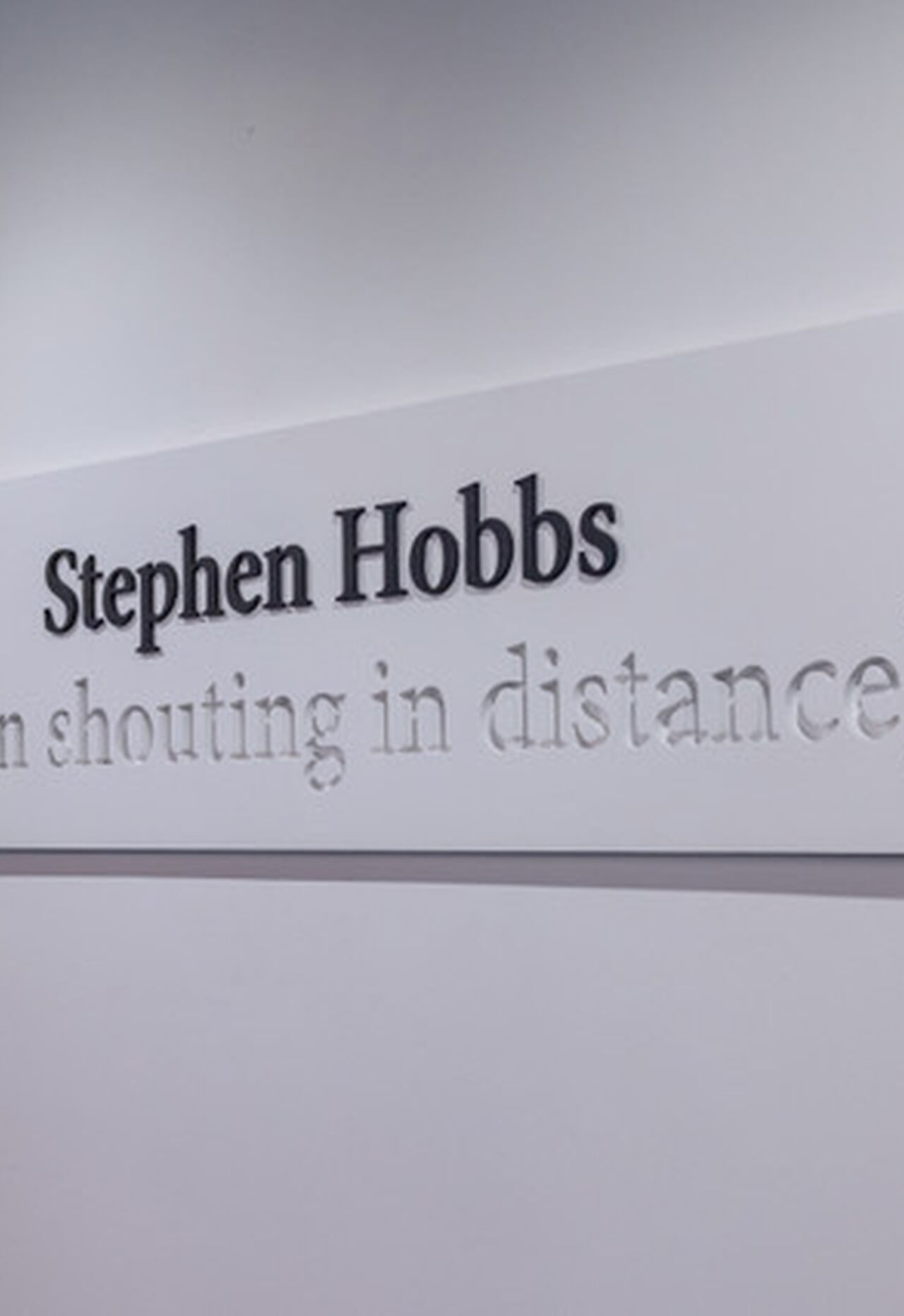 Man Shouting in Distance