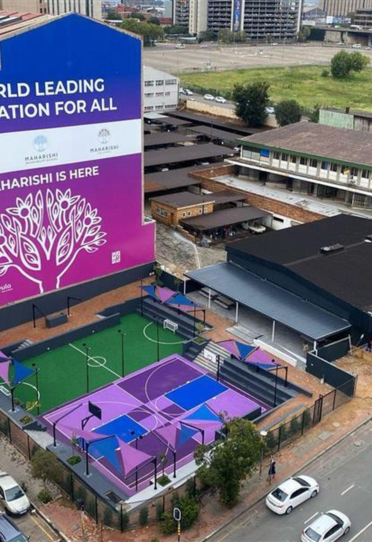 Maharishi Park opens in ‘Education Town’