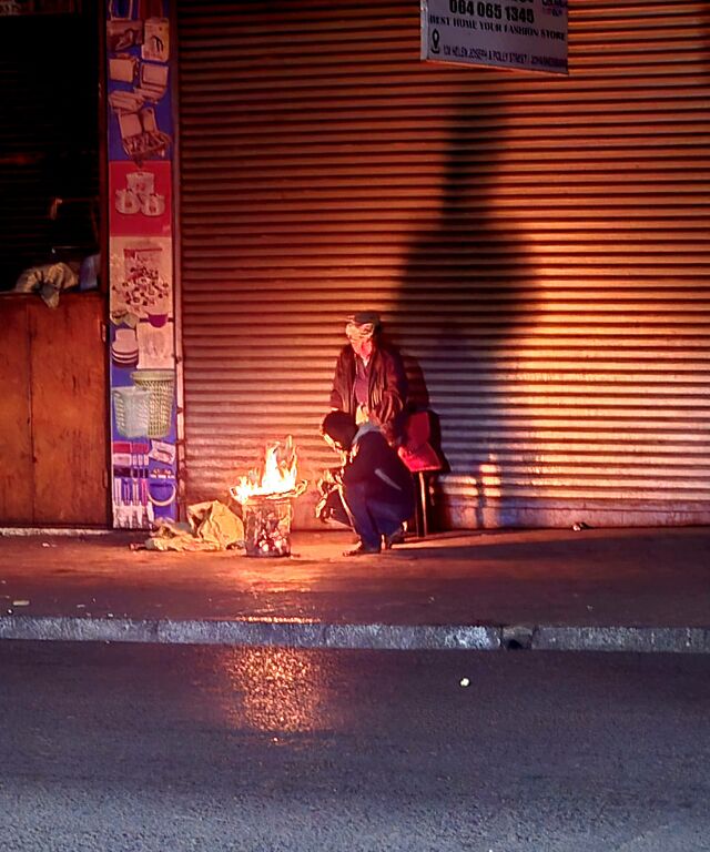 Homelessness in Johannesburg